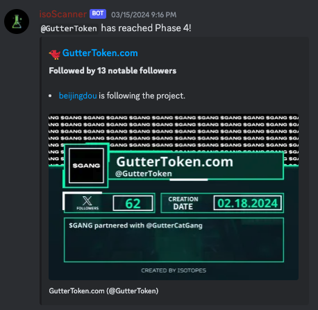 Goodbyetherat's tweet image. Alongside with @isoSubscribe , @isoScanner is now available for your own community discords!

💠Spot early projects/coins before hype started
💠Customizable (tags, alerts)
💠Real time updates
💠Integrated subscription solution

💙

Whitepaper: isotopes-1.gitbook.io/isoscanner/