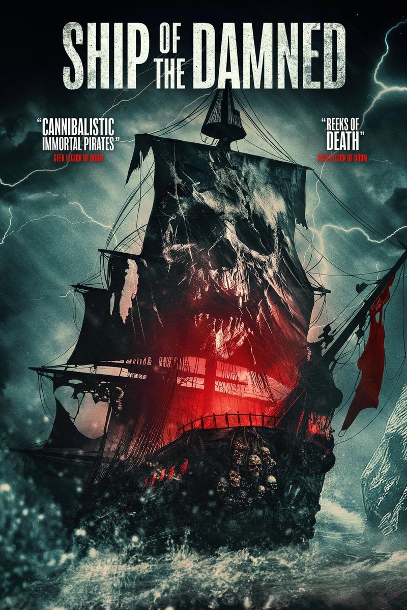 On the Ship Of The Damned, the pirates are hungry… and you’re on the menu! Out on April 1st from @HighFliersFilms