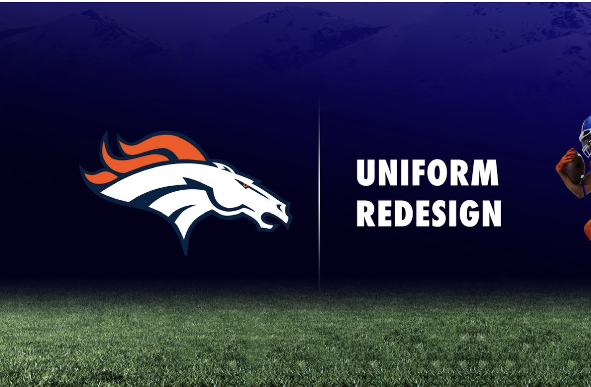 KG_grfx's tweet photo. My Denver Broncos concept uniforms for the @sportslogosnet design contest @AndrewMLind #NewBroncosUniforms https://t.co/e7SKSb82Mw