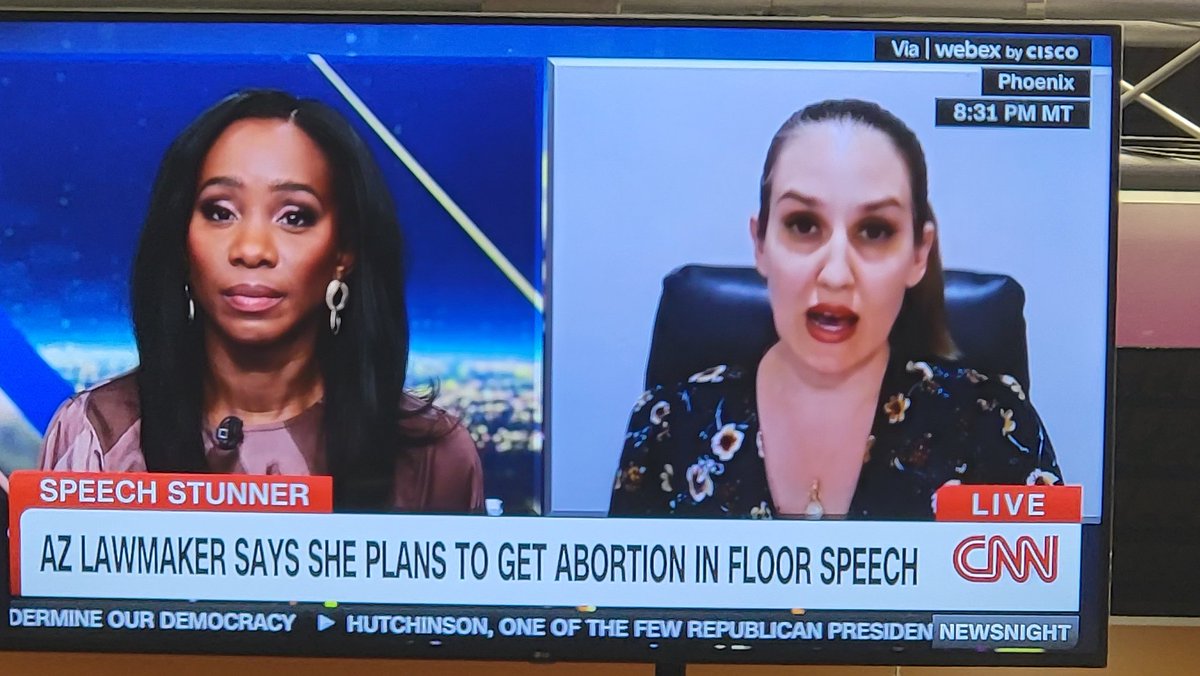 I am pro-choice but is a floor speech really an appropriate place to have an abortion? Would not a clinic be a better location?