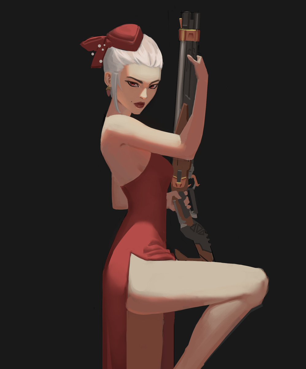 ryanch_sauce's tweet photo. ashe x faye opera fit 🤤 kept the white hair #Overwatch #Overwatch2 #OverwatchFanart https://t.co/hlBhI2qB0g