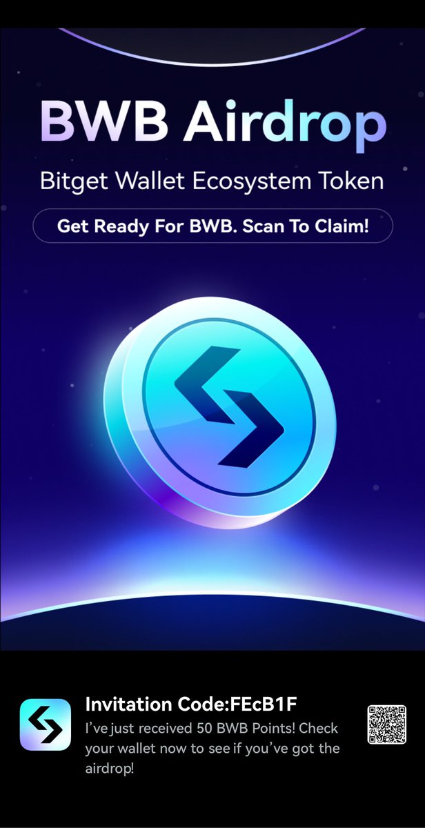 Eric810525's tweet photo. https://t.co/xCcUKt3gyn
Get BWB Token!!!! https://t.co/yvABwZ0r6M
