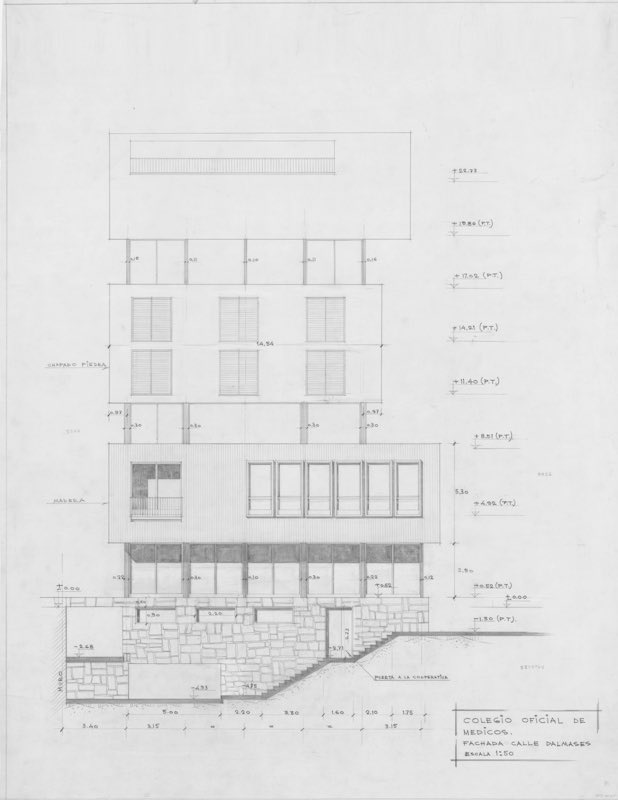 TRES60Blog's tweet image. Colegio Oficial de Médicos de Barcelona proyectado y dirigido entre 1965-68 por los arquitectos Robert Terradas Via y Jordi Adroer en Pg. de la Bonanova, 47, Barcelona.

#COMB #TerradasAdroerArquitectes #arquitecturamoderna #formamoderna