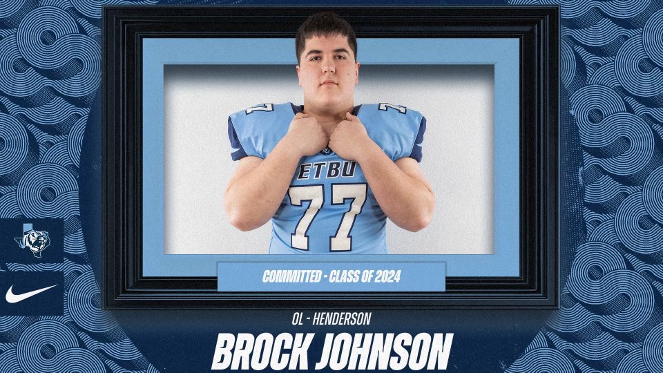 After many talks with my family I am blessed to say that I will be spending the next 4 years playing football for East Texas Baptist University! I want to thank my family and my coaches that have brought me this far! Go Tigers! @ETBUcoachstang <a href="/CoachC_Baker/">Clay Baker</a> @fb_henderson