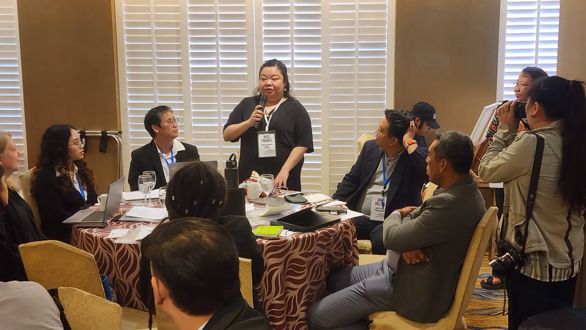 JohnHydePerth's tweet photo. #SoutheastAsia #journalists progressing collaboration benefits in  their own Anti-Corruption Reporting Network at Manila dialogue today. 7 countries here, inc Timor Leste. Thanks to @PCIJdotOrg &amp; @UNODC_SEAP supported by @Sida &amp; @StateINL https://t.co/pLolQ0wUbi
