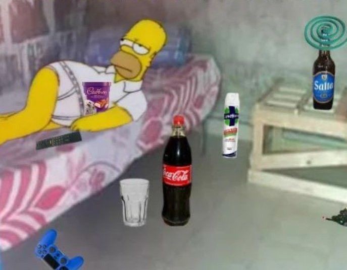 ⠀
se encierra en su habitación a ver la tele. ya no quiere nada.
⠀