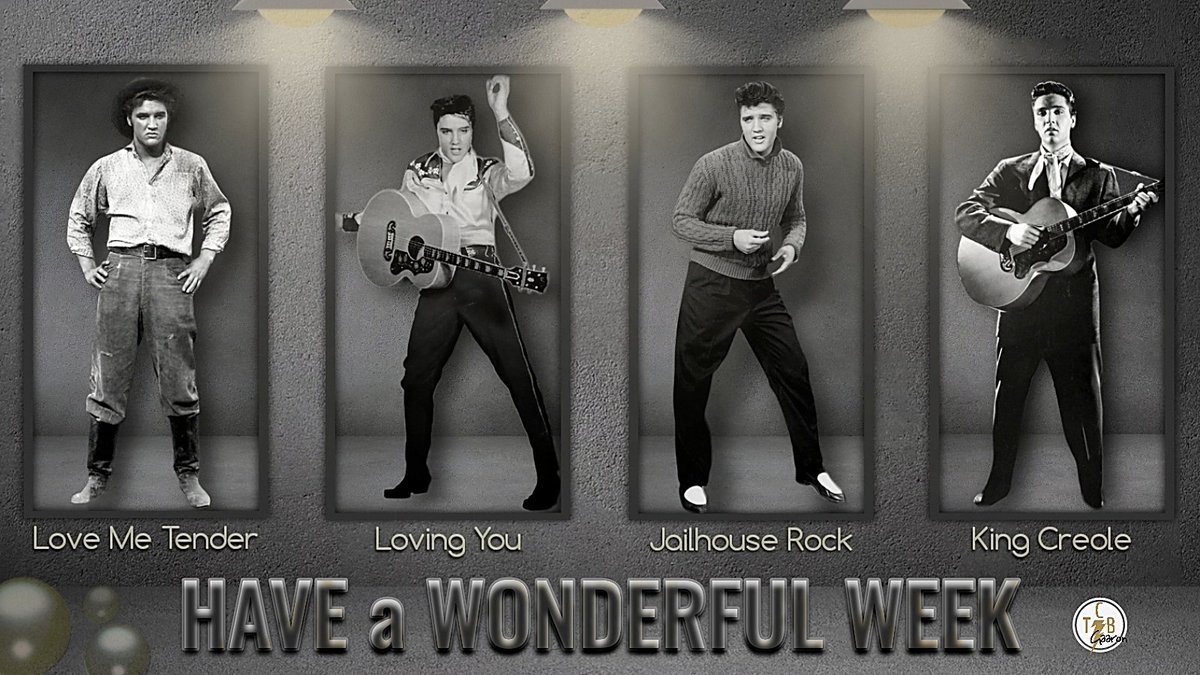 #Elvis #Elvis2024 #ElvisHistory #ElvisCreations #newweekvibes
This week is to be a good one. Take care ❤️👑⚡️