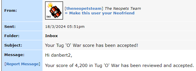 bts_danbert's tweet photo. Never say im not a gamer. never talk to me about games again. I am the best that has ever done it and will ever do it. do not challenge me because you will lose. Neopets god tug 'O' war champion of the world. See you in the history books...lol maybe not https://t.co/pnYaXQMfKY