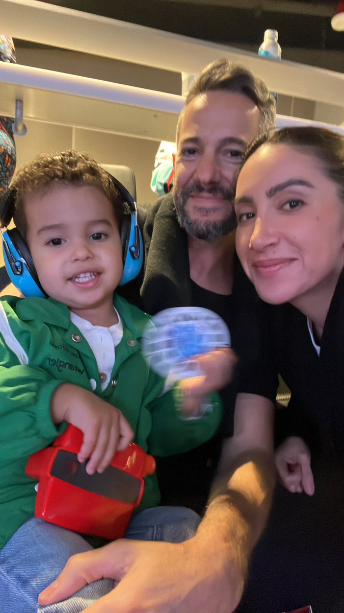 Babies 1st hockey game has to be <a href="/SeattleKraken/">Seattle Kraken</a> #SEAKRAKEN