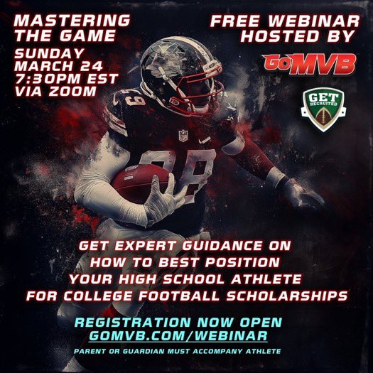 Thank you for the invitation <a href="/Get__Recruited/">Get Recruited</a> cant wait to showcase my talent!