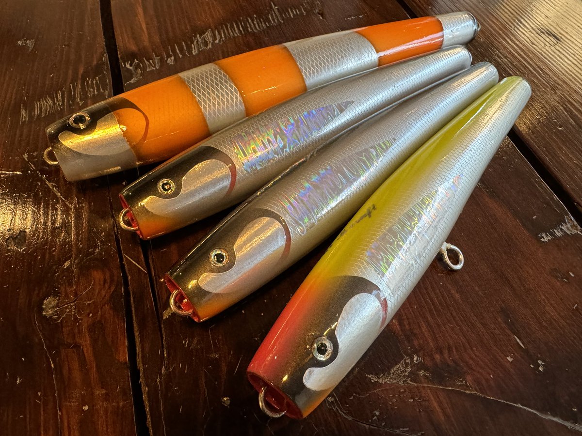 hage_fishing's tweet photo. Kikuchi.M craft
Bubble Swimmer (バブルスイマー) 180 & 240
アルミバージョン
オンラインショップからも ご購入いただけます
https://t.co/nw78KBTXLb
#hage #fishing #fishingtackle #tokyo
#bubbleswimmer #バブルスイマー https://t.co/TWSRzz81he