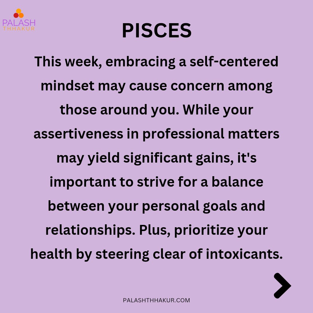 #Pisces March 17-23, 2024