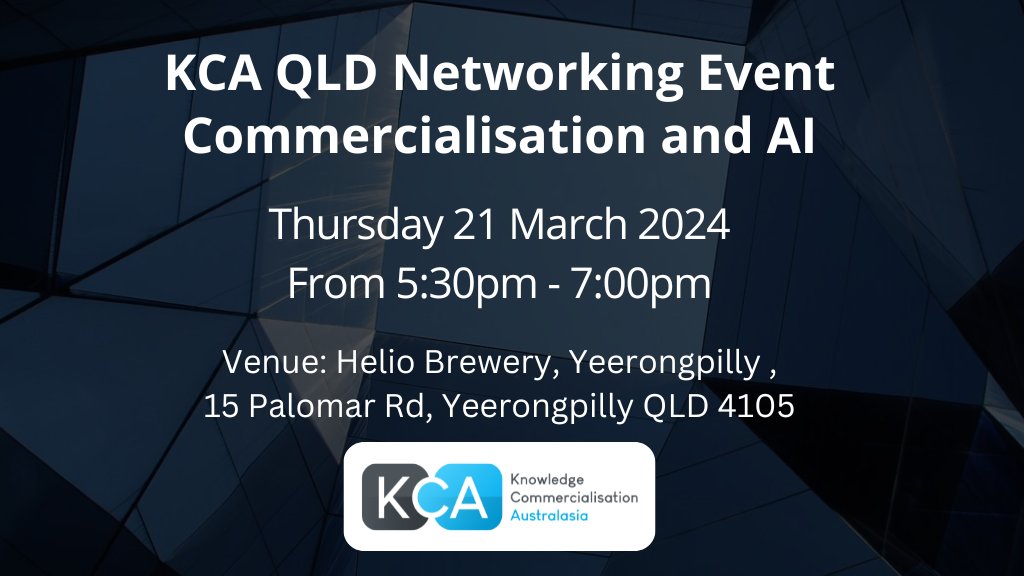 Join us at Helio Brewery and hear from Dr Nigel Greenwood, the founder and CEO of Evolving Machine Intelligence, who will share his extraordinary journey commercialising evolutionary AI from the bionic pancreas through to cutting-edge engine technologies.  techtransfer.org.au/upcoming-event…