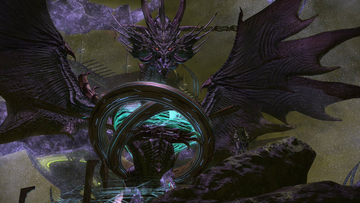 Stoneybowski's tweet photo. Tiamat 🥺. Just a few days til full release of @FF_XIV_EN on console. Will you be enjoying the game upon full release? I know I will!! #FFXIV #Xbox https://t.co/eQEDxfVdTy