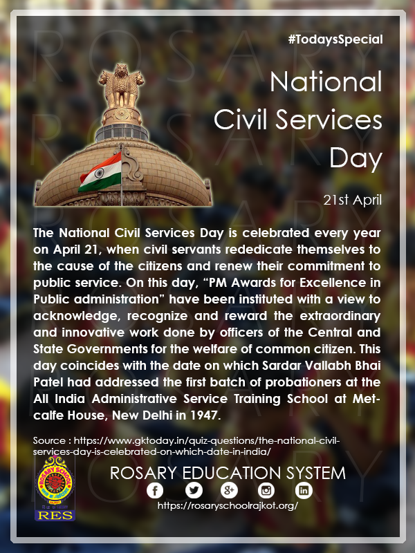 Help us Spread the Word!!! Share with your Friends!!! #TodaysSpecial National Civil Services Day @CivilserviceInd @PMOIndia @_DigitalIndia @TwitterIndia @Beingind @RashtrapatiBhvn