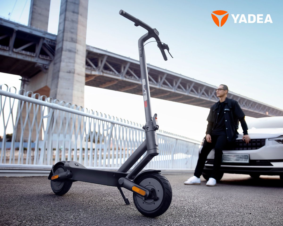 Cruise through the city streets with ease on our Yadea EliteMax #electricscooter, effortlessly gliding to your favorite coffee spot. Let's embark on an exhilarating journey through the urban jungle while prioritizing safety above all else! #yadea #electrifyyourlife #escooters