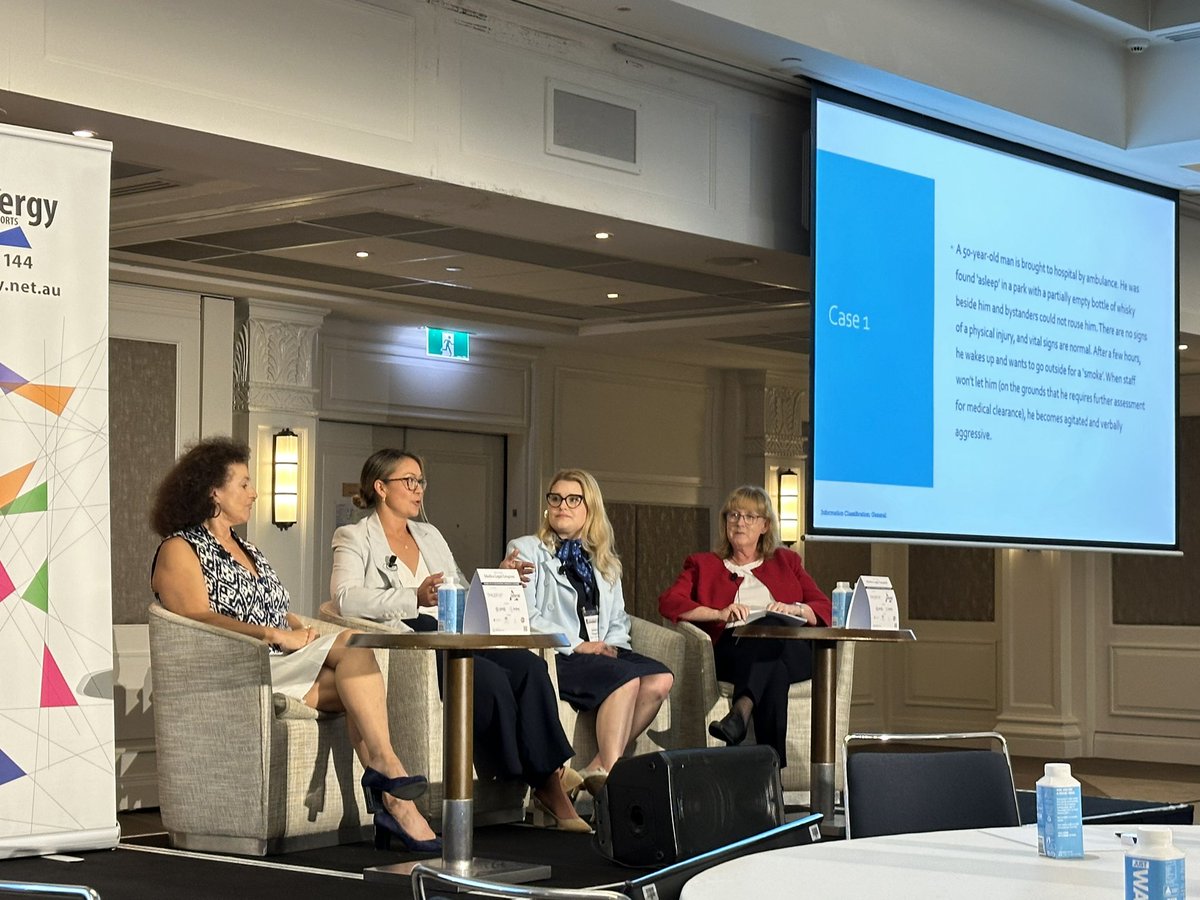 ACHLR Adjunct Professor Anne-Maree Kelly with panel discussing Unlawful Detention, Gillick competency and other considerations within the hospital/emergency setting @informa 33rd Medico Legal Congress @kellyam_jec @HealthLawQUT