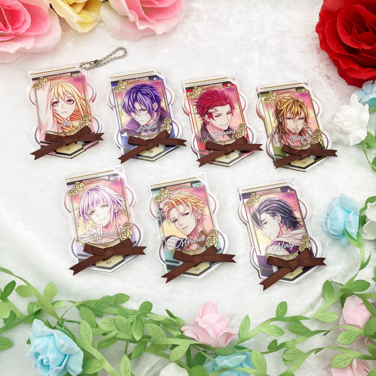 stellaworth's tweet photo. ＼✨ご予約受付開始✨／
5/25発売予定ステラワースオリジナルグッズ
リボンタイアクリルプレートキーチェーン

🎀戦場の円舞曲
🎀Princess Arthur

【2024/4/14(日)まで】にご予約いただくと
確実に商品のご用意が可能です✨

https://t.co/AEhAokV1h5
#オトメイト https://t.co/CKDpbZh9iS