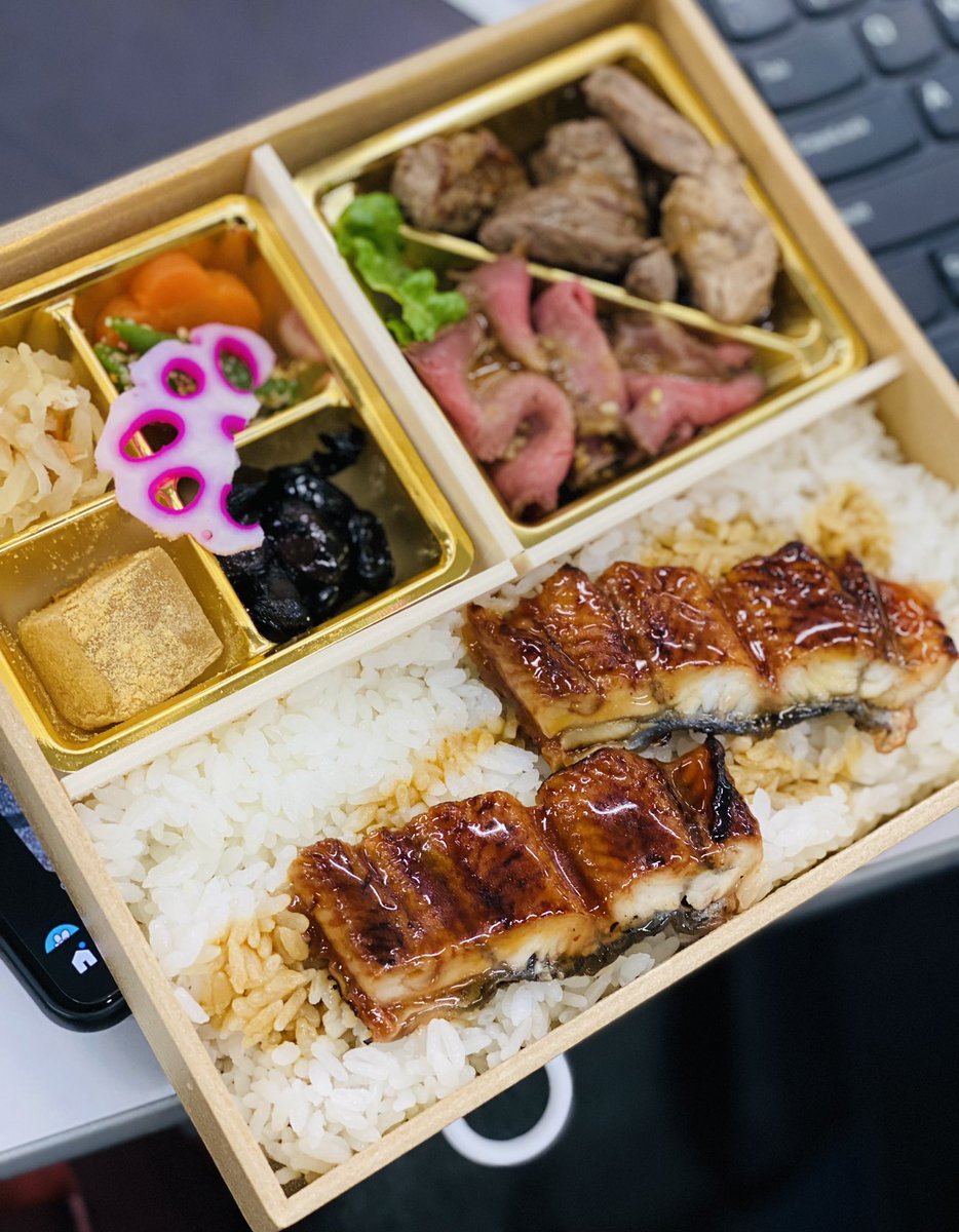 zawamasa's tweet image. お弁当がもう優勝🏆

#aihack