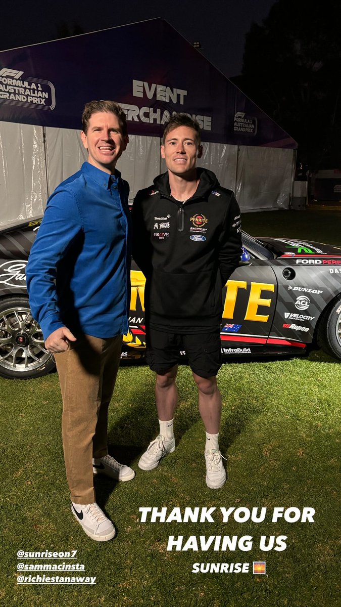 WorldWideCampus's tweet image. Recap for Sam Mac visit on the sporting trip to Penrite Racing #sammac #penriteracing

Instagram Stories by Penrite Racing
