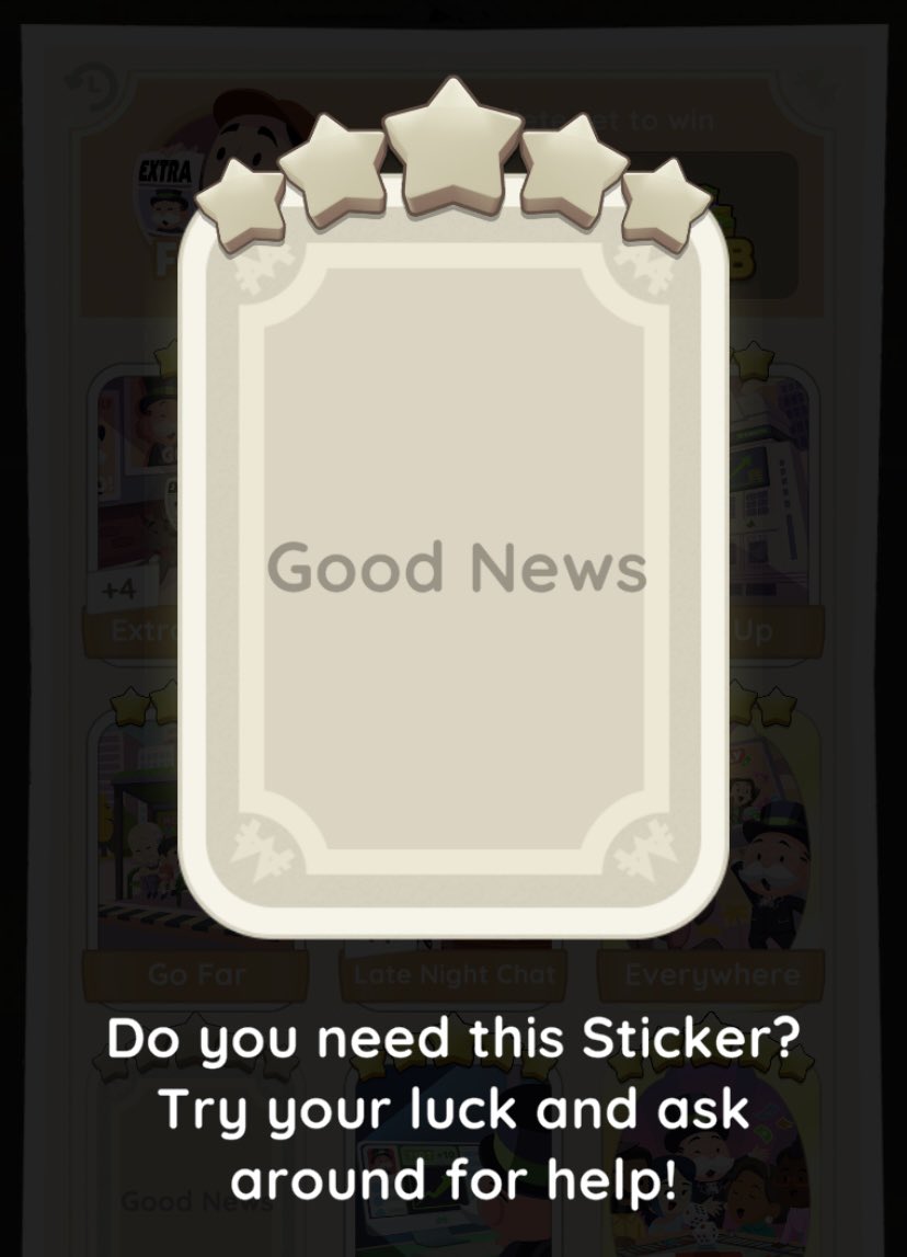 cosmicdanii's tweet image. 1:1 anyone? #MonopolyGo #MonopolyGoTrade