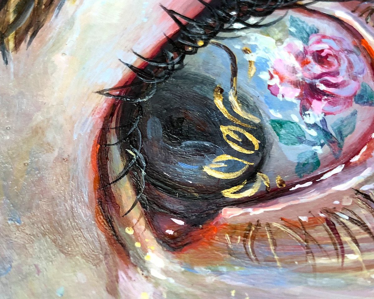 “Beleza nos olhos” Obra de Tanya Shatseva