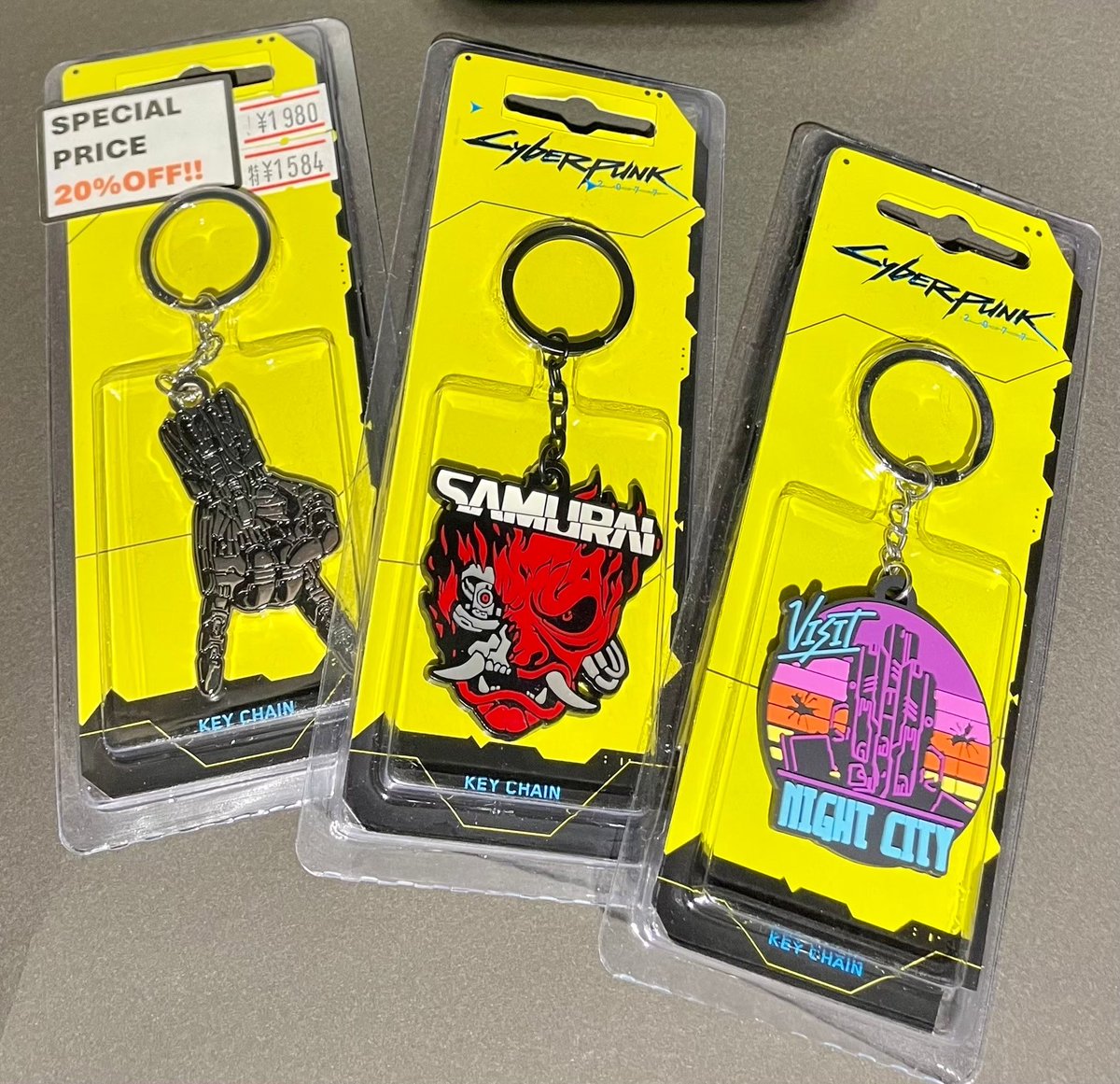 サイバーパンク3dキーホルダー　レベッカ　限定品 東京フィギュア / リアルエリートマスターライン サイバーパンク