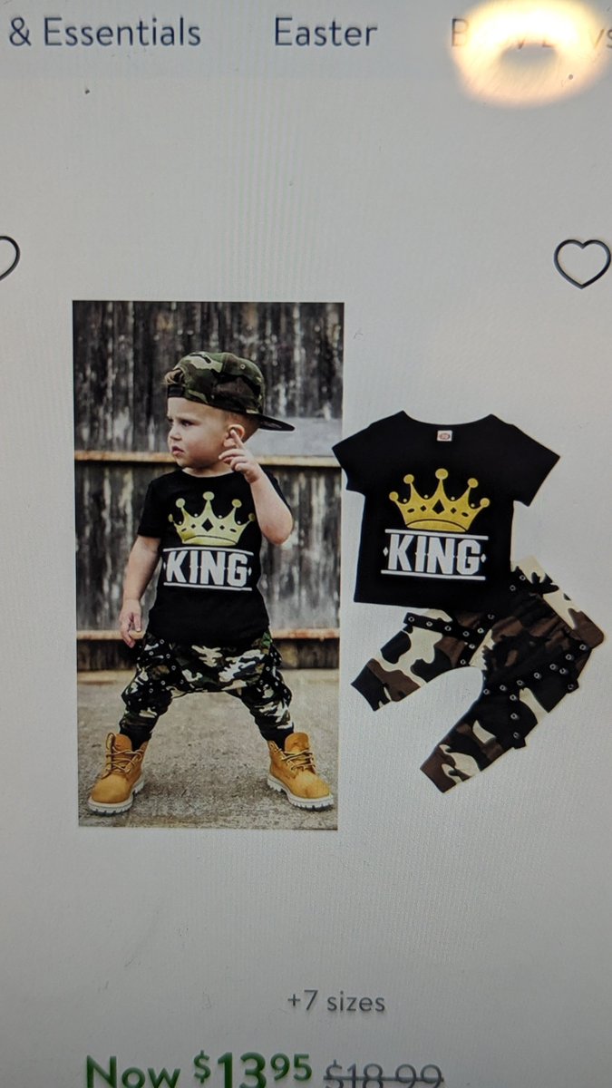 SeaOfmanny's tweet photo. Why is 89% of all the options for 18-24 month old boy clothing just absolute garbage? https://t.co/5MqXlklqtP