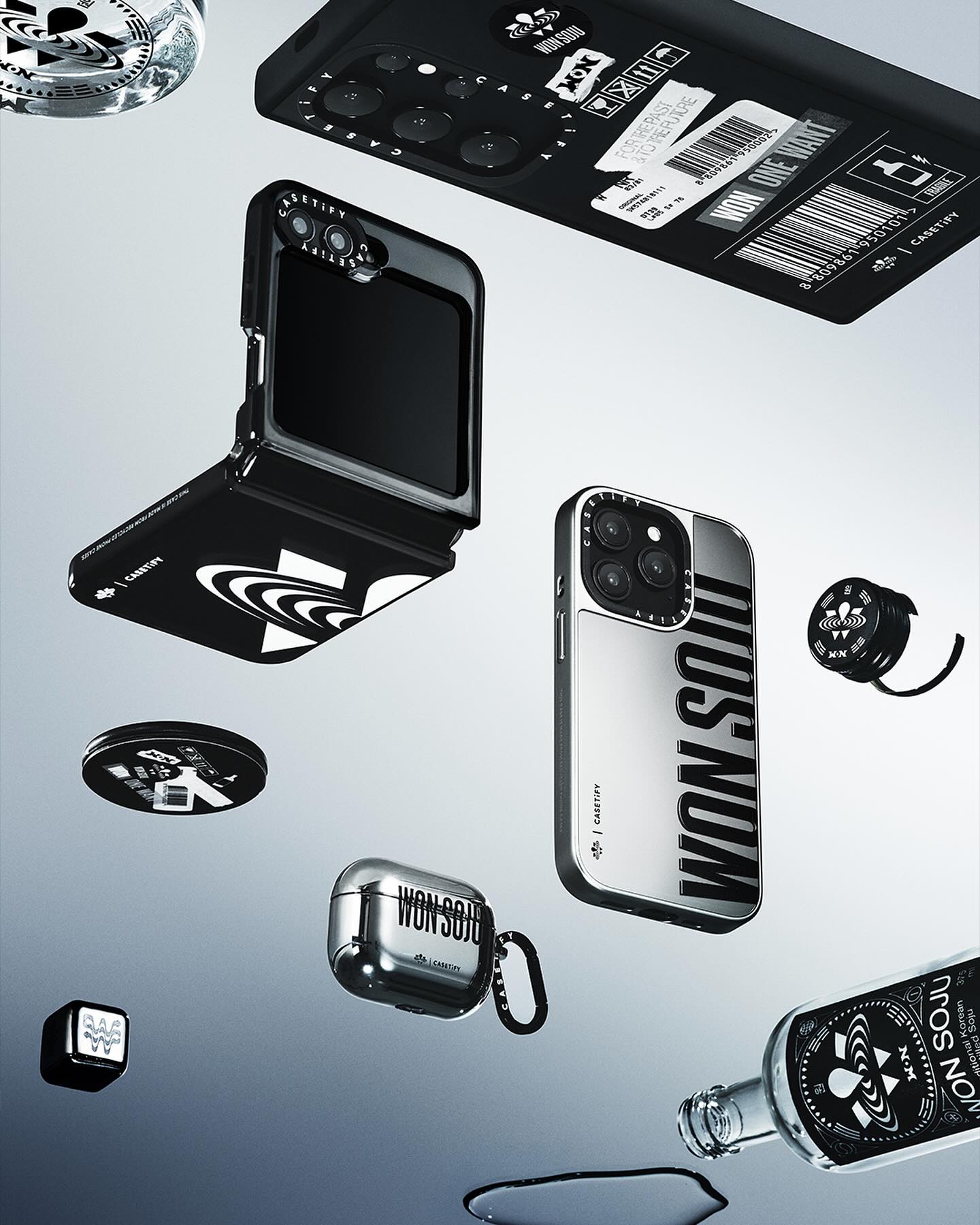 CASETiFY WON SOJU iPhoneケース マグセーフ対応 Wasted Youth x
