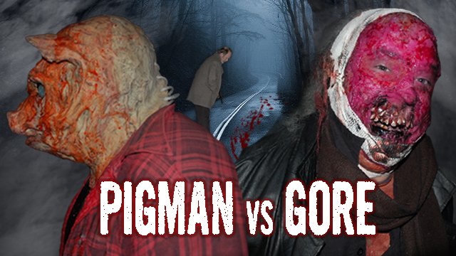 FREE VIEW: myindieproductions.com/the-pigman-vs-… '2 filmmakers decided it's time for a battle to the death between monsters from their movies.' PIGMAN vs. GORE by Jay Mager & @MyIndieProd featured artist Adam Steigert! Adam: myindieproductions.com/adam-steigert/ @PromoteHorror @MrHorror @Horror_Retweet