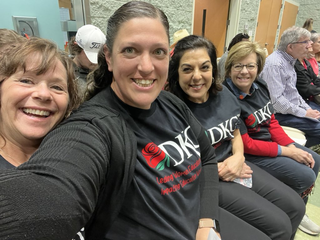 What a fun night cheering on our Delta Kappa Gamma “Schoolmarm” sisters in the spelling bee to promote early literary. Proceeds provide a copy of Goodnight Moon for babies born at Central Carolina Hospital in Sanford. 
#DKG 🌹
#LeadingWomenEducators 
#ImpactingEducationWorldwide