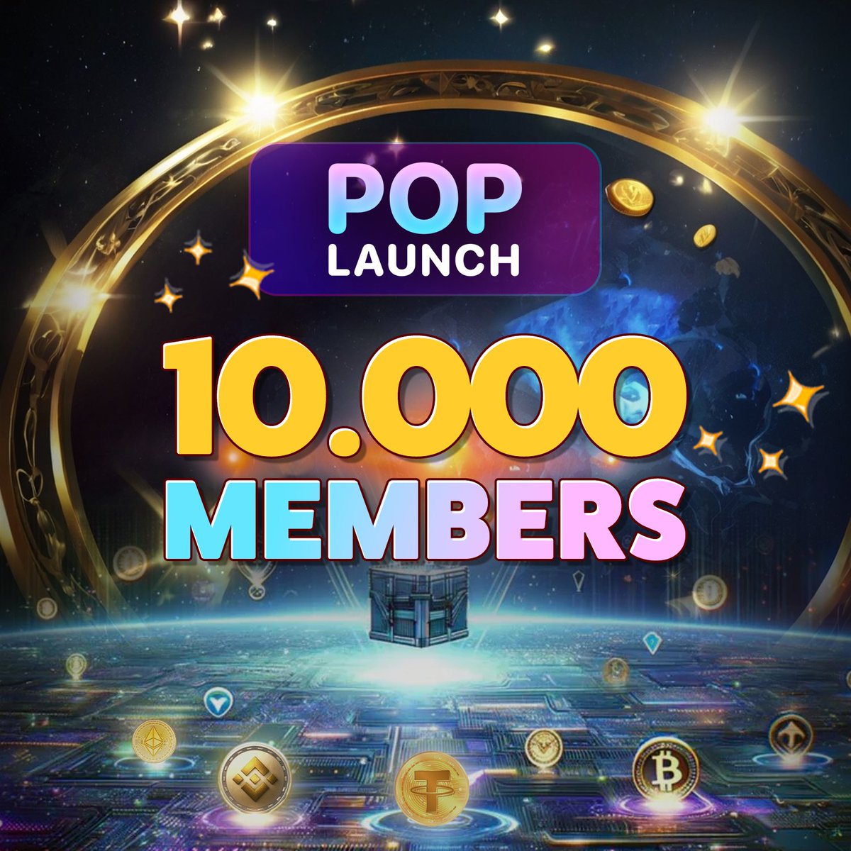 🎆 10,000 members on Pop Launch 🎆

Pop Launch proudly announces reaching 10,000 members just two weeks after launch. This is a significant achievement for Pop Launch. Thank you for the support from all users, Pop Launch will continue to bring more airdrop events in the future