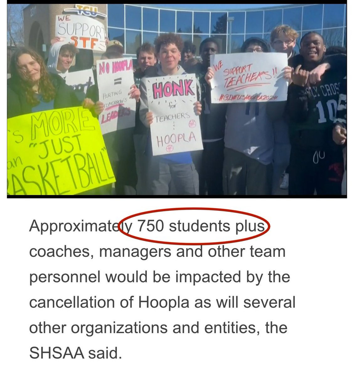 I sincerely sympathize with the 750 students affected by a potential cancellation of Hoopla….. but what about the other 194,800 students in Saskatchewan? What about ensuring the classroom and educational experience is better for them? Don’t they matter?