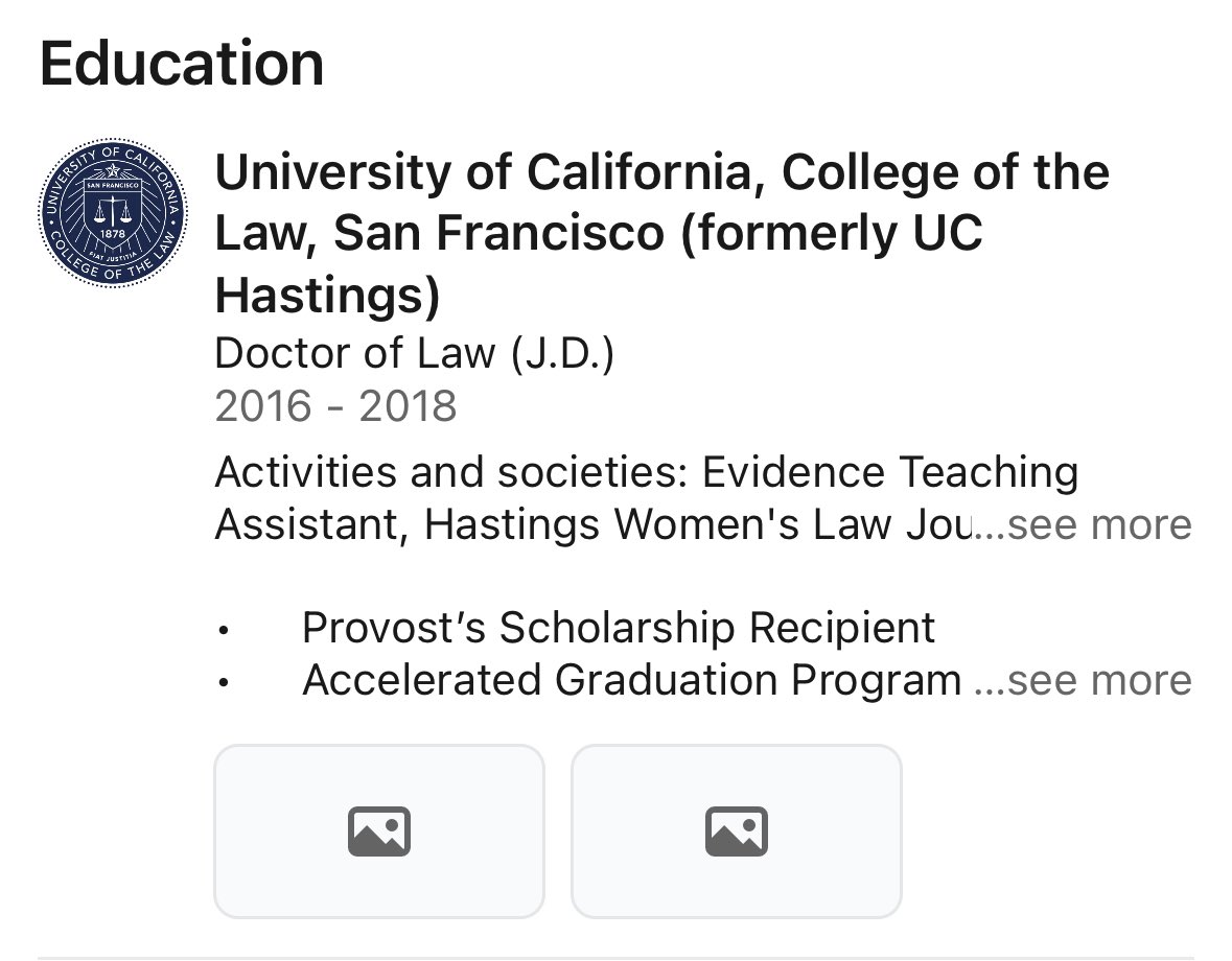 ChesaGrinch's tweet photo. @ryankhoj But she retired before you even applied to law school 🤔 https://t.co/4ImLNyMaYC