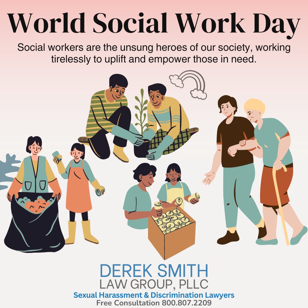 Happy World Social Work Day! 🎉 Celebrating the incredible efforts of #socialworkers striving for #justice, #equality, and enhanced lives for all. Applauding their dedication to a kinder world. #WorldSocialWorkDay #SocialWork #SocialJustice #CommunityWellbeing 🌍🤝