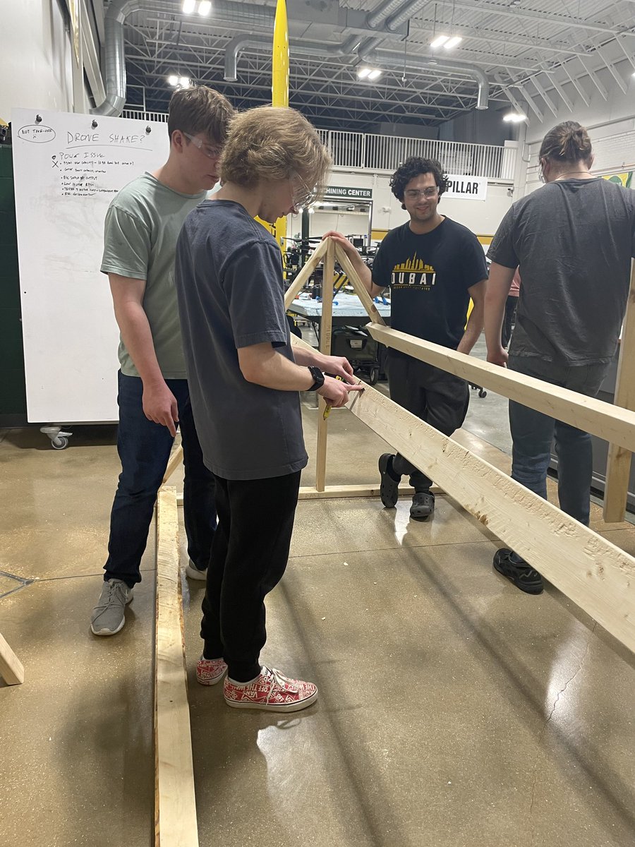 mst_sustainable's tweet image. CArEE Update: 🌱 Frame for vertical farm done, PVC pipes next! Anaerobic digester &amp;amp; pump system planned this semester. Exciting collaboration with EECS to automate pump system! 🚀 #sdelc #Sustainability