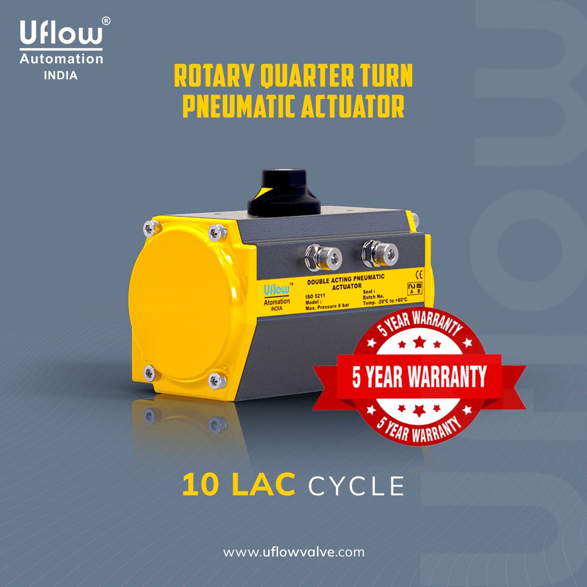 'Discover Precision and Reliability: Uflow Automation – Your Trusted Pneumatic Actuator Manufacturer and Supplier in India!'

uflowvalve.com/pneumatic-actu…

#UflowAutomation #PneumaticActuator #ManufacturingIndia #EngineeringSolutions #AutomationTechnology #IndustrialAutomation