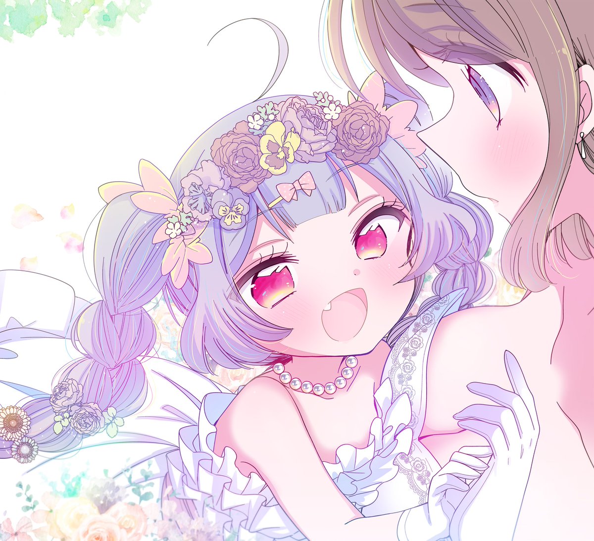 「#同じキャラで初めて描いたのと最後に描いたのを比較←2017年/2024年→ 」|柚木涼太💘3/16おねしょ9巻ココピュア1巻のイラスト