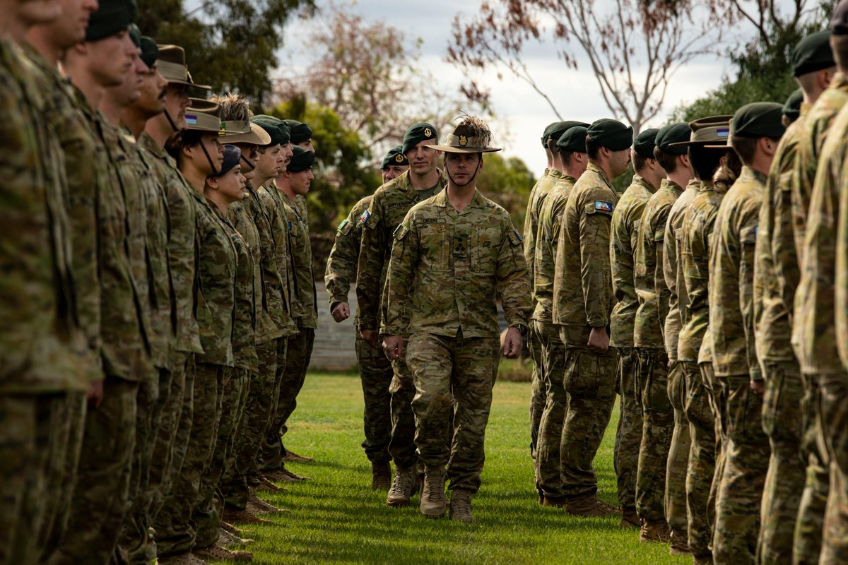Again it's with great pride that 9 BDE farewells #ourpeople from @7th_RAR, leading Australia's effort to support Ukraine against Russia's illegal and immoral invasion.

I wish them all the success in the mission, deploying as the sixth contingent of Operation Kudu.