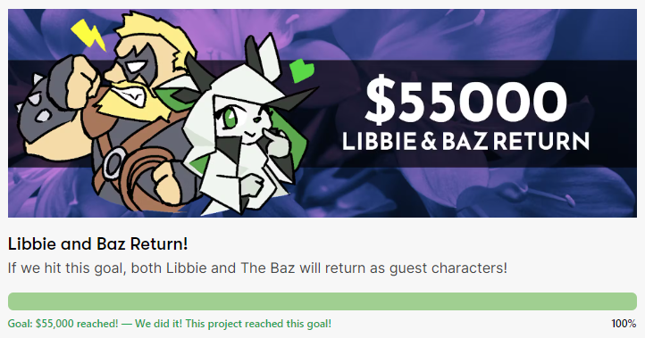 YEAAAAHH WE MADE IT!!

Thank you so much to everyone who contributed to get us over the top!! Now our beloved public domain guest stars are set to make their return!

We've still got a couple days left in the campaign, so... can we get even more???

backerkit.com/c/projects/fri…