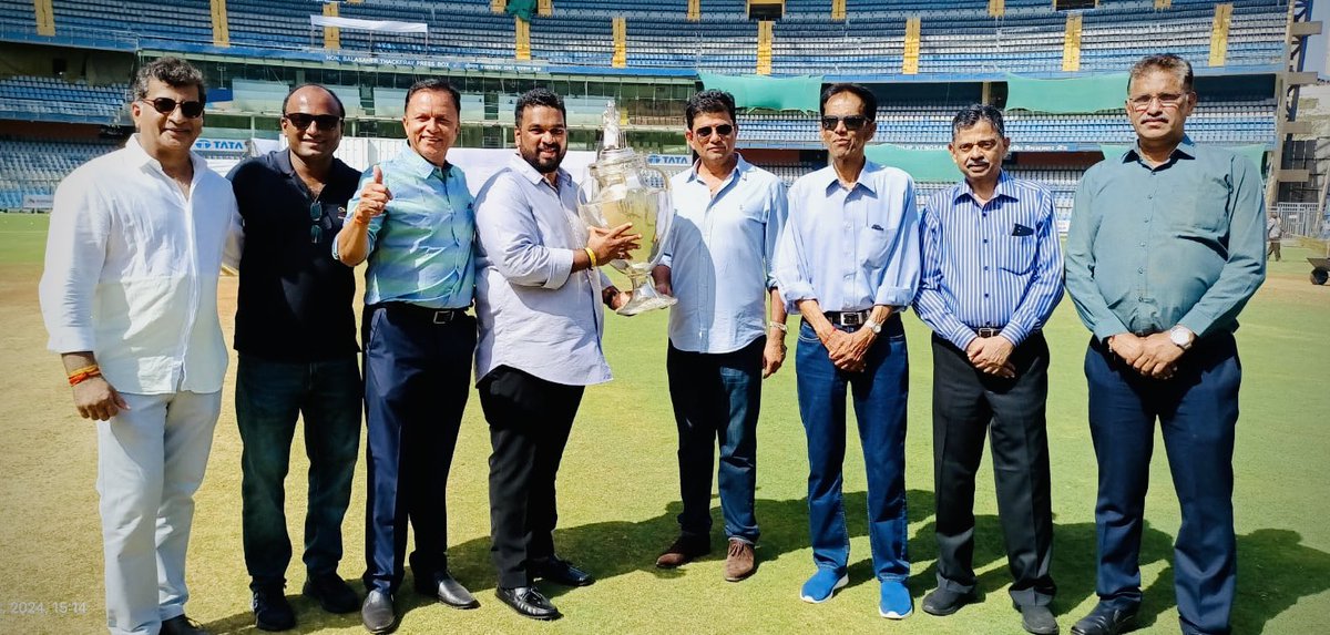 Gratitude to our esteemed MCA seniors for their guidance and support, which propelled us to victory in the prestigious Ranji Trophy. 🏆 Huge respect to all the hardcore Mumbai Cricket supporters who stood by us every step of the way. Your unwavering dedication fuels our drive to