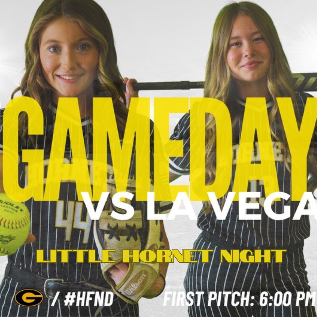 District Opener 
Gatesville🐝vs La Vega🏴‍☠️
📅Tuesday, March 19
⏰6:00 PM
🎯Little Hornet Night - wear your league jersey for free entry and a free hot dog!