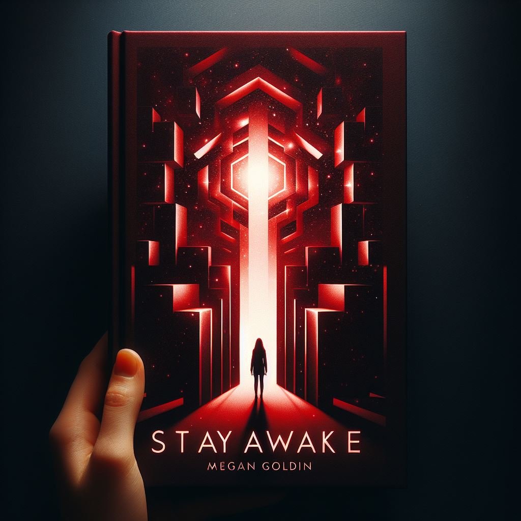 📚WSIRT: Stay Awake by @megangoldin ✨ - Liv Reese wakes up in a taxi with no idea where she is or how she got there. She finds a bloodstained knife and black pen on her hands, scribbling messages like graffiti on her skin. ✒️💤