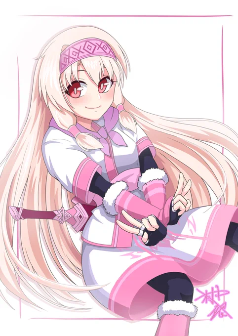 #同じキャラで初めて描いたのと最後に描いたのを比較 