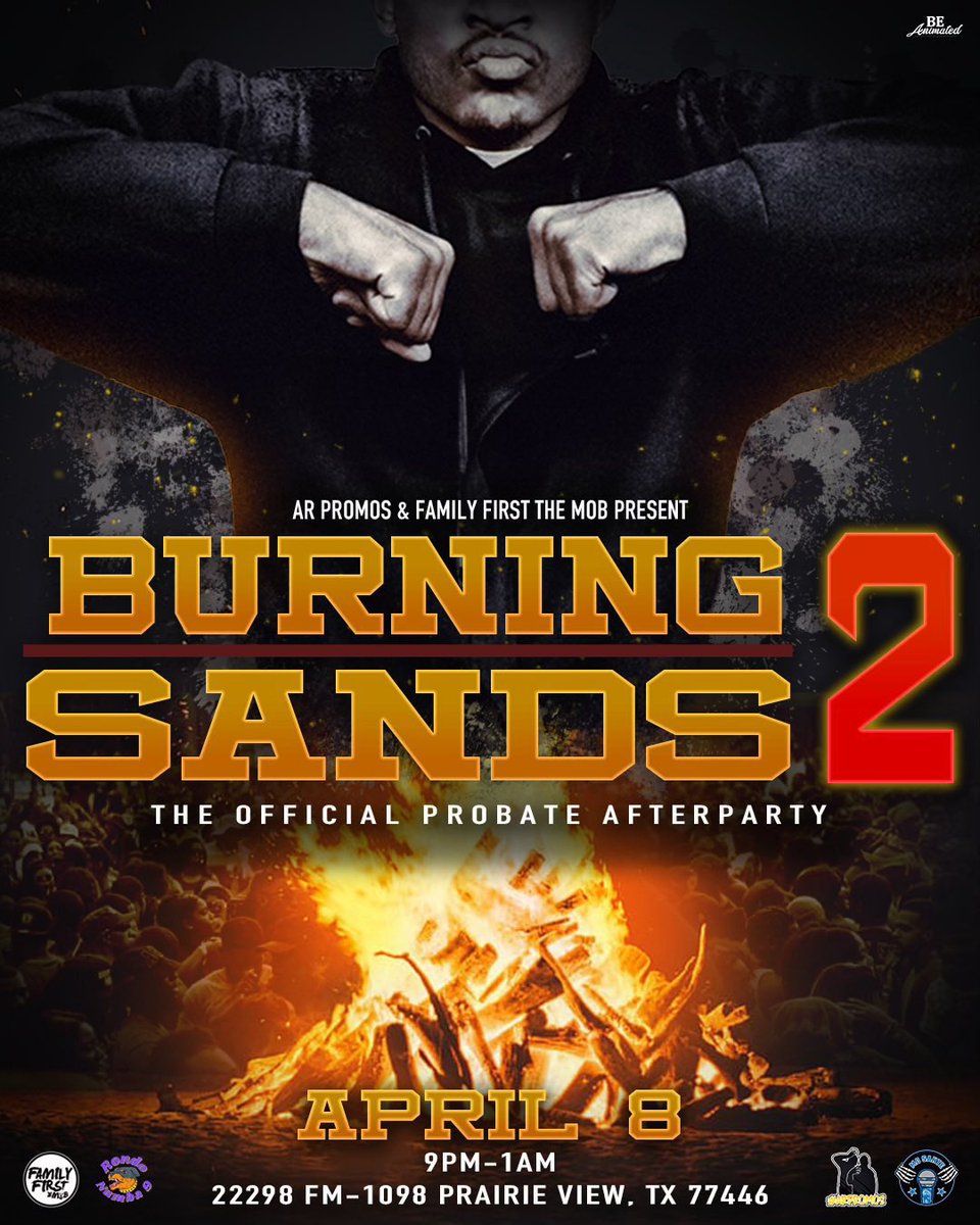 #BurningSands2 Presales go on sale tomorrow 11am in the MSC find <a href="/SameOhh_G/">The MF Villain x100</a> or <a href="/asanteslater/">A’Sante’</a>