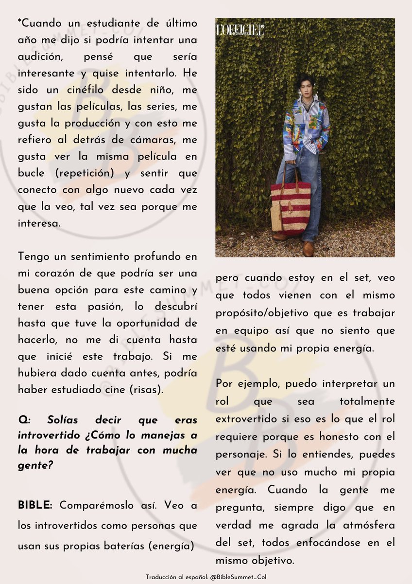 BibleSummet_Col's tweet photo. 📝 [TRAD ESP]  L'OFFICIEL TAILANDIA (2/2).

— MADE TO BE WISE. 

[#BibleWichapas #bsumone @biblesumett] https://t.co/Ej01qtDN3A