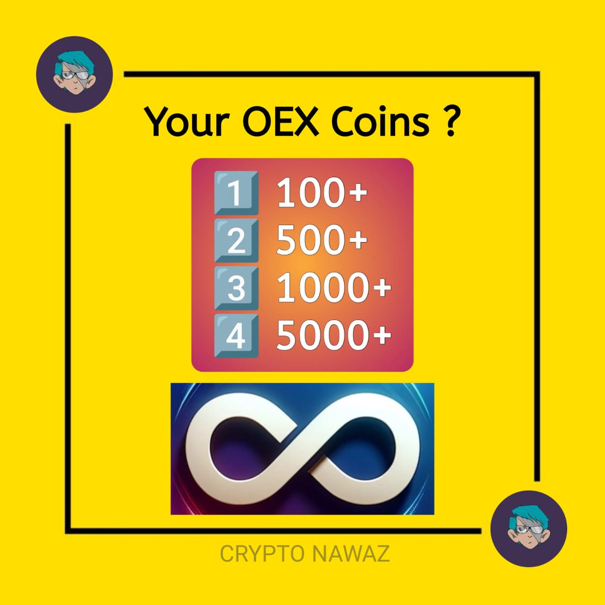 DilberCrypto's tweet image. Hello #OpenEXCommunity 👋

How Many $OEX Coins You Have Collected So Far ?

#OEX #OpenEX #OpenEXNetwork #Crypto
