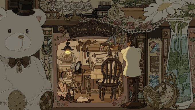 「clock lamp」 illustration images(Latest)