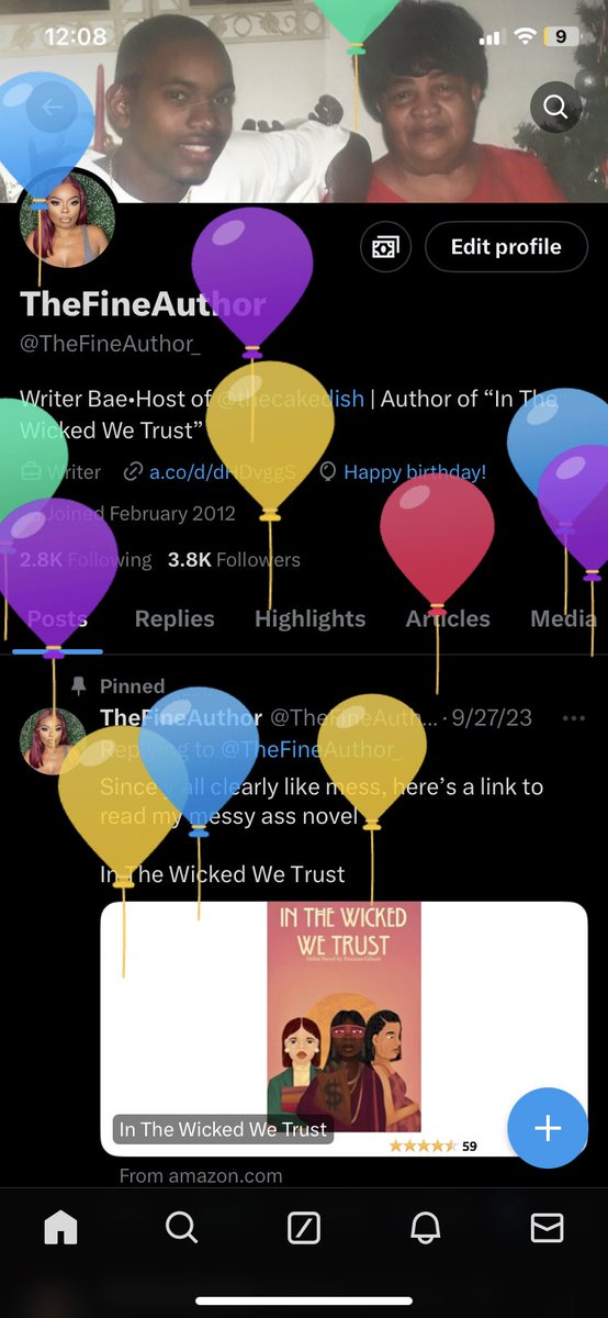 My balloon day🥰