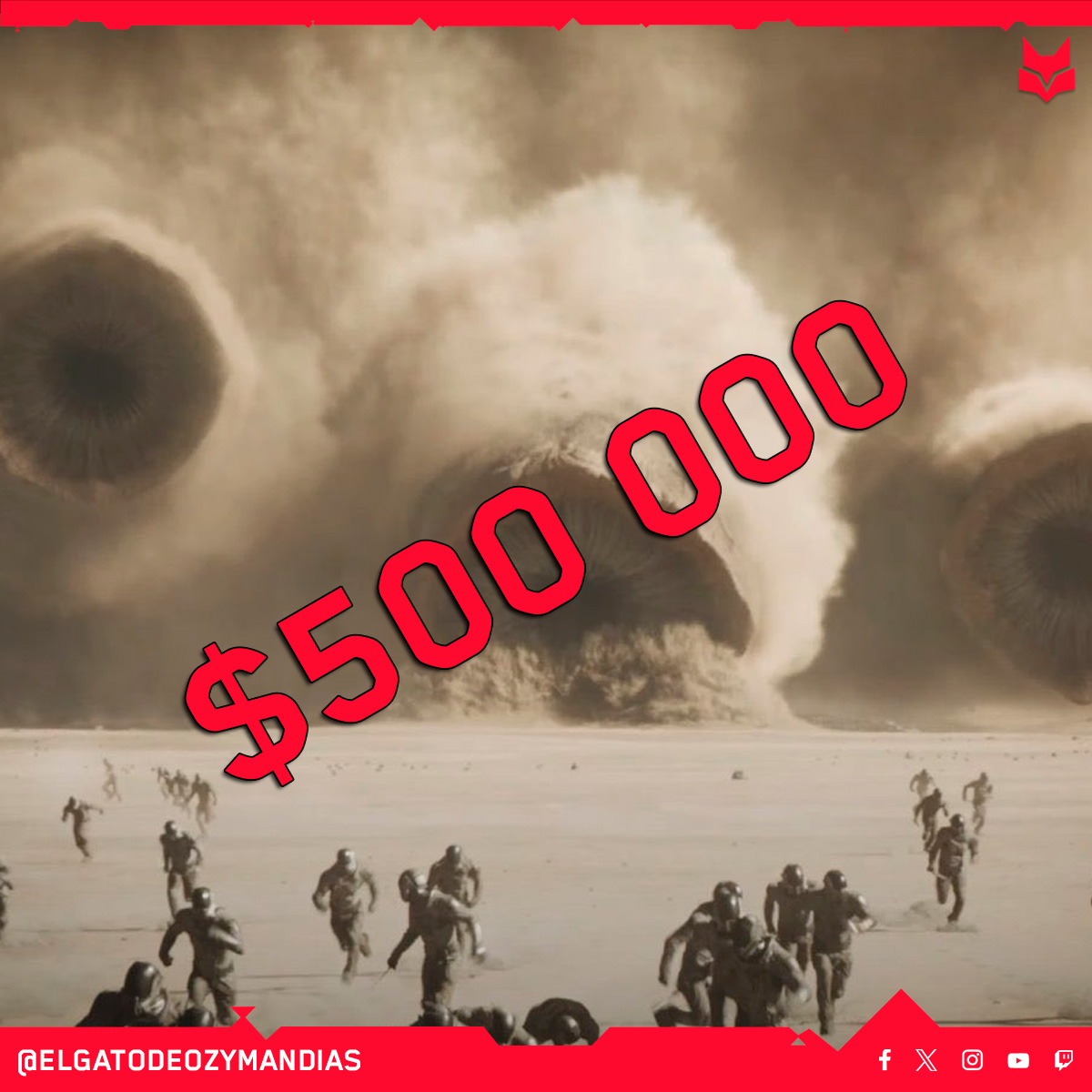 #DuneParteDos pasó los 500 Millones a nivel mundial y va rumbo a los... ¿Cuánto creen que recaudará?